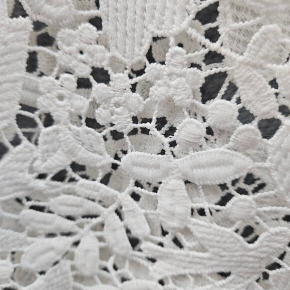 Boden Lace Blouse. Size  4 Elegant timeless Flared sleeves Cottage Country Fairy - Picture 5 of 9